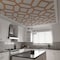 Ekena Millwork 33W x 33H x 38T Small Cameron Decorative Fretwork Wood Ceiling Panels, Cherry CELW33X33X0375CAMCH - alternate 8
